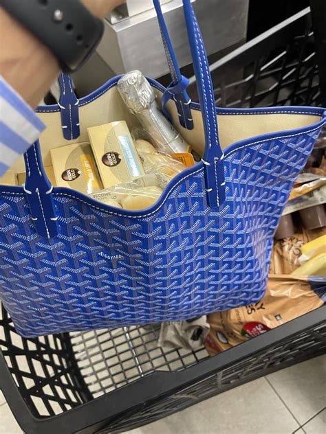 goyard grocery bag